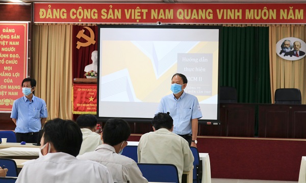 Ông Nguyễn Hữu Lộc – Phó Giám đốc phát biểu mở đầu chương trình