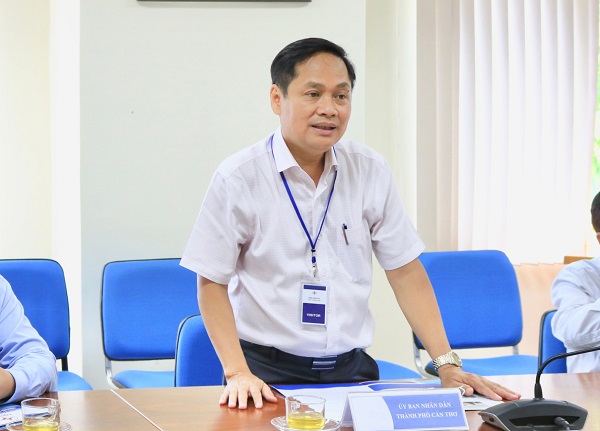 Ông Nguyễn Văn Hồng – Phó Chủ tịch UBND TPCT phát biểu tại buổi làm việc