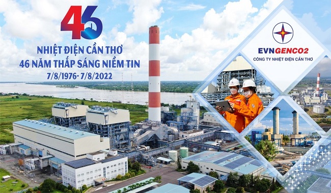 Kỷ niệm 46 năm thành lập Công ty Nhiệt điện Cần Thơ - Ảnh Nhà máy Nhiệt điện Ô Môn I