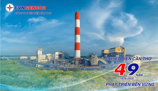 Nhà máy Nhiệt điện Ô Môn I tổng công suất 660 MW. Ảnh: Hoàng Mến,